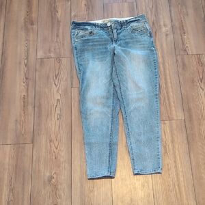 Democracy Light Blue Ankle Jeans